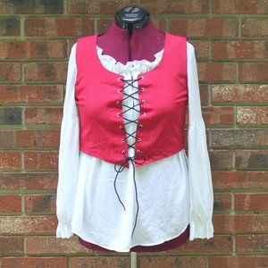 Renaissance Blouse and Vest Set